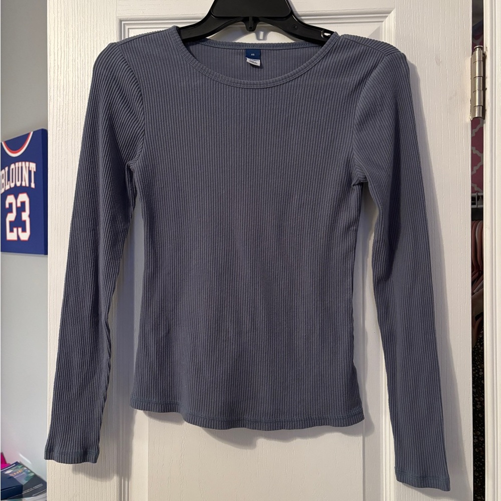 Old Navy Ribbed Long Sleeve Top
